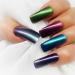 Magic Pink Pigment Effects for UV Gel Nails | Chrome & Mermaid Nail Art - Buy Online on SooperMarket.com