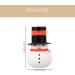 Amosfun Lotion Container Cosmetic Containers Toiletry Containers Snowman Soap Dispenser Essential Oil Bottle Christmas Shampoo Dispenser Liquid Travel Silica Gel Bottle - Buy Online on SooperMarket.com