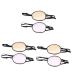 6 Pcs Silk Single Eye Mask Blindfolds for Adults Eyepatch for Lazy Eye Glasses for Eye Pillow Cover Night Blindfold Eye Cover Glasses Cover Spectacle Cover Silk Satin As Shownx3pcs 1 Count (Pack of 1)