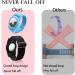 Kids AirTag Bracelet 2 Pack - Purple & Black | Adjustable Anti-Lost Wristband for Apple AirTag | Toddler Air Tag Holder - Buy Online on SooperMarket.com
