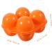 Mikikit Portable Egg Carriage 2pcs 4-compartment Egg Box Refrigerator Kitchen Egg Container Reusable Plastic Storage Organizer - Buy Online on SooperMarket.com