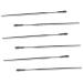 Spring Ear Pick 6pcs Ear Pick Spiral Ear Cleaner Ear Picking Spoon Spiral Ear Wax Pick Silver Tool Stainless Steel Ear Wax Spoon Ear Scoop