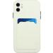Buy Tivenfezk Nadoli iPhone 15 Plus Silicone Case - Ultra Thin Shockproof Scratch-Resistant Wallet Cover with Credit Card Holder - White - Buy Online on SooperMarket.com