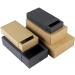 KOMBIUDA 20pcs Mini Boxes Paper Boxes for Wedding Favor Boxes Kraft Paper Drawer Tea Travel Size 3 Black - Buy Online on SooperMarket.com