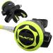 Scuba Choice Palantic AS206 Black/Yellow Second Stage Regulator Octopus with 36" 350PSI Hose