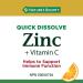 Nature's Bounty Vitamin C + Zinc Multi-coloured 60 Quick Dissolve Tablets - Buy Online on SooperMarket.com