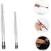 Magiclulu 4-Piece Stamp Clip Brow Tool Set - Stainless Steel Jewelry Tongs Tweezers & Pincer for Jewelry Making | Handicrafts Martensitic - Shop Now! - Buy Online on SooperMarket.com