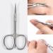 Professional Nail Scissors 9CM Suitable for Multi-Purpose Manicure Men Women Eyebrows Nose Nails (Curved) - Buy Online on SooperMarket.com