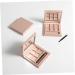 HAPINARY 2pcs Empty Eyeshadow Dish Cosmetics Palette Pans Travel Containers for Toiletries Highlighters 1 count (Pack of 1) Pink - Buy Online on SooperMarket.com