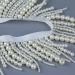 Yulakes 1 Yards White Black Long Pearl Fringe Beaded Lace Trim Pearl Pendant Tassels Garment Dress Tassel Fringe Lace Trim Decoration Shoes Ornaments Hanging Bead Curtain Sewing (White)