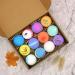 Handmade Bath Bombs Gift Set with Natural Essential Oils - Perfect Birthday Gift for Women, Kids, Men - 12 Piece Bubble Bath Bombs Set - Buy Online on SooperMarket.com