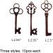 30PCS Assorted Antique Skeleton Keys - Vintage Steampunk Classic Collection in Copper - Buy Online on SooperMarket.com