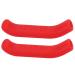 Keenso Bike Brake Sleeve, Bike Silicone Sleeve Mountain Dead Fly Road Folding Bicycle Brake Brake Protection Sleeve Silicone Sleeve Red