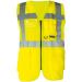 Funny Yellow Safety Vest for Dog Owners - XXL 'DIE mit dem Hund gehen' - International Shipping - Buy Online on SooperMarket.com