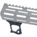 SBGJMY TD Halo Tactical Aluminum Rain Angle Manual Stop | Air Force Handle for M-Locomotive & KeyMod Protection Systems (Black) - International Shipping - Buy Online on SooperMarket.com