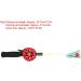 Dilwe Kids Fishing Rod - 2 Pack ABS Crab Ice Fishing Rods 4.5M with Nylon Line & Shrimp Clamp - International Shipping Available - Buy Online on SooperMarket.com