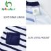 UPF 50+ Baby Boy Swimwear Set with Sun Hat | Navy Stripe | 3-6 Months - Buy Online on SooperMarket.com