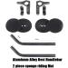 RCKHROS Aero Bars | Aluminum Alloy Black | Bicycle Armrest Handlebars for Mountain and Road Bike Racing - Buy Online on SooperMarket.com