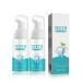 2 Pcs Mousse Mouthwash 50 ML Mousse Mouthwash Calculus Removal Refreshing Breath Deep Clean Stain Removal and Oral Care Teeth Whitening Mousse.