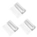 NOLITOY 72 Pcs Transparent Lipstick Clip Portable Lip Balm Pouches Plastic Cards Domes Lip Balm Pouches Clear Lip Balm Pouches for Display Card Clear Lip Balm Money Holders Lip Balm Holder As Shownx3pcs 9.50X4.00X2.50CMx3pcs