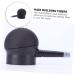 HAPINARY 2 Pcs Silicone Nozzle Fiber Applicator Hair Fibers Pump Spray Nozzle Hair Dye Tools Black - Buy Online on SooperMarket.com
