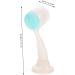 Angoily Manual Face Brush - Deep Clean & Massage Tool for Child & Adult Skin Care | Hard Skin Remover & Pore Cleanser - Buy Online on SooperMarket.com