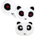 Gatuida Bandanas 6 Pack - Warm Panda Face Cover for Adults | Cotton Disposable Winter Mask & Sleep Mask | Neck Protection (White 3 Pieces) - Buy Online on SooperMarket.com