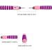 Buy Convinit Kids Jump Rope with Counter - Adjustable Anti-slip Handle Violet - Perfect for Girls & Boys - Buy Online on SooperMarket.com