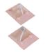 Gogogmee 2 Lace Double Eyelid Sticker Stickers Invisible Slim Eyelid Tapes Double Eyelid Decal for Girl Woman 8x6.5cm As Shown