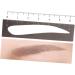 SKISUNO Eyebrow Ruler for Reusable Positioning Eyebrow Three-point Balance Stencil Kit Ruler One-word Caliper Eyebrows - Buy Online on SooperMarket.com
