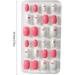 Dajidafu 1 Set Children Nails Medium Length Files Square Style Matte Solid Color Art Decals Beauty Tool Salon Supplies Puerile Six - Buy Online on SooperMarket.com