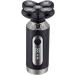 GeRRiT Electric Razor for Men's 4 in 1 Men's Electric Shaver Wet and Dry Double Shaver Waterproof 4D Rechargeable Multifunctional Razor Beard Trimmer Beauty Kit