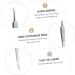 FOYTOKI 6 Pcs Clip Pimple Tweezers Mole Removal Scissor Blackhead Tweezers Kit Silver Stainless Steel - Buy Online on SooperMarket.com