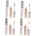 NOLITOY 8 Pcs Liquid Eyeshadow Highlighter Glow Eye Makeup White Makeup Liquid Eye Shadow Product Metal Miss