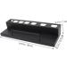 HAPINARY Curling Iron Rack Curler Wall Rack Salon Curlers Holder Blow Dryer Stand Stainless Steel Black - Buy Online on SooperMarket.com