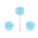 Shower Bath Ball Bath Sponge Solid Color Balls Bath Flower Blue