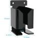 Predolo Wall Holder for Men's Electric Razors | Durable Acrylic Bathroom & Shower Hook | Sleek Black Design - Buy Online on SooperMarket.com