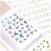 Nail Sticker Album Nail Art Decal Storage Bag Card Display Book Container 80 Slots - Buy Online on SooperMarket.com