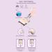 Fivetwofive USB Charging Model Electric Eyelash Curler Fast Heating Portable Eye Lash Perm Lasting Curling Thermal Eyelash Clip A - Buy Online on SooperMarket.com