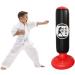 Kids Boxing Practice Set - Punching Bag for 3-8 Years with Gloves & Air Pump, Black - Buy Online on SooperMarket.com