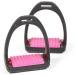 Shires Compositi REFLEX Stirrups (691) Shock Absorbent Colours - Adult (4.75") Black-Black Adult (4.75") - Buy Online on SooperMarket.com