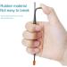 4pcs Double-Head Silicone Ear Cleaner | Soft Rotating Earpick Tool for Wax Removal - Buy Online on SooperMarket.com