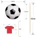 Morocco Football Party Food & Cupcakes Picks Decorations Toppers World Cup 2022 (pack of 14) - Buy Online on SooperMarket.com