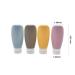 4-Piece 60ml Travel Bottle Set - Leak-Proof Refillable Easy to Use & Colorful Travel Containers - Buy Online on SooperMarket.com
