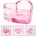 minkissy Nail Dappen Cup Heart Shape Dappen Dish Cups Acrylic Nail Dish Bowl Monomer Dish Glass Decorative Nail Brush Cup Manicure Tool Supply Pink - Buy Online on SooperMarket.com