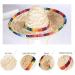 CheeseandU 2Pack Handcrafted Pet Straw Hat with Adjustable Chin Strap  Lovely Sun Hat Funny Mexican Party Costume Party Photo Prop Dog Sombrero Hat for Dog/Puppy/Cat/Kitty Small - Buy Online on SooperMarket.com