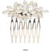 BEALIFE Delicated Gifts For Brides Elegant Wedding Hair Combs Sturdy And Durable Alloy Bride Wedding Hair Comb Made With Alloy - Buy Online on SooperMarket.com