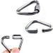 Long Buy 2Pcs 316 Stainless Steel Delta Quick Link 5/32"(4mm) - 3/8"(10mm) Marine Grade Triangle M5 3/16" - Buy Online on SooperMarket.com