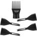 FRCOLOR 5pcs Hair Dryer Comb Straight Hair Dryer Nozzle Hair Dryer Concentrator Nozzle Hair Styling Nozzle Universal Blow Dryer Comb Attachment Styling Comb Plastic Dry Clothes Hair Comb - Buy Online on SooperMarket.com