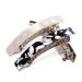 6 Pcs Tortoise Shell Acetate French Design Hair Barrettes for Women - Stylish Hair Clips - Buy Online on SooperMarket.com